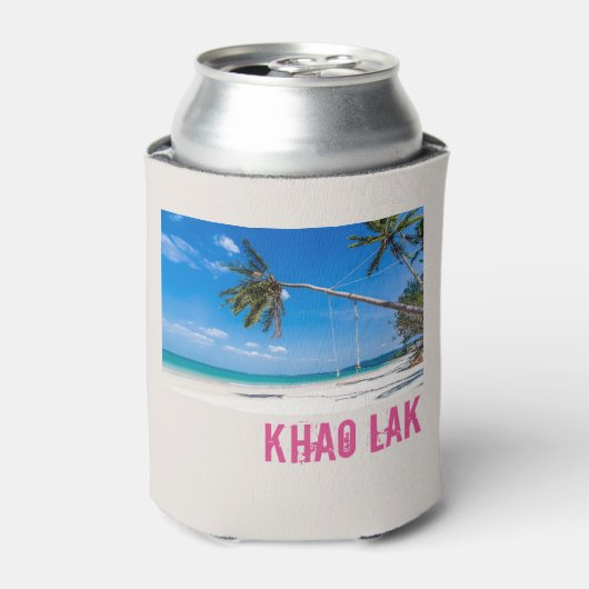 Khao Lak Phang-Nga Thailand Beach Panorama Holiday Dosenkühler (Kanne Vorderseite)