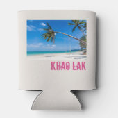 Khao Lak Phang-Nga Thailand Beach Panorama Holiday Dosenkühler (Rückseite)