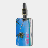 Khao Lak Phang-Nga Thailand Beach Panorama Holiday Gepäckanhänger (Vorderseite vertikal)