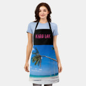 Khao Lak Phang-Nga Thailand Beach Panorama Holiday Schürze (Getragen)