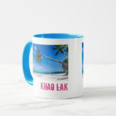 Khao Lak Phang-Nga Thailand Beach Panorama Holiday Tasse (Vorderseite Links)