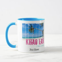 Khao Lak Phang-Nga Thailand Vintag Beach Souvenir