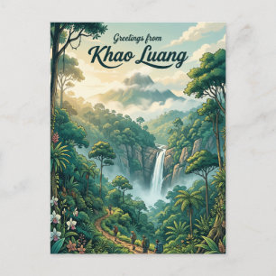 Khao Luang Nationalpark Thailand Postkarte