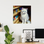 Khao Manee Cat Poster (Heimbüro)