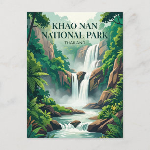 Khao Nan Nationalpark Thailand Postkarte