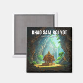 Khao Sam Roi Yot Phraya Nakhon Höhle Thailand Magnet (Vorderseite/Rückseite)