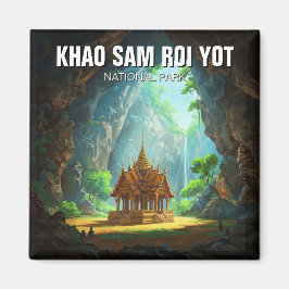 Khao Sam Roi Yot Phraya Nakhon Höhle Thailand Magnet
