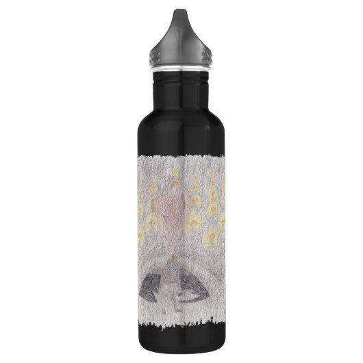 Khaos Crystal Edelstahlflasche (Links)