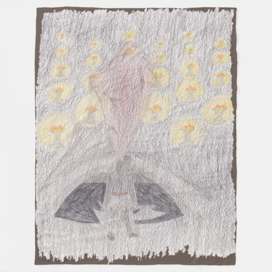 Khaos Crystal Fleecedecke (Vorderseite)