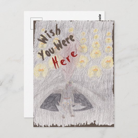 Khaos Crystal Postkarte (Vorne/Hinten)