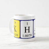 Khari Periodenname Tasse (Vorderseite Links)