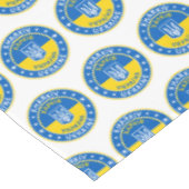 Kharkiv Ukraine Tischdecke (Schrägansicht)