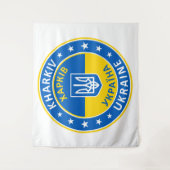 Kharkiv Ukraine Wandteppich (Vorderseite)
