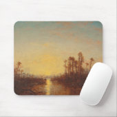Khartoum, Coucher De Soleil - Félix Ziem Mousepad (Mit Mouse)