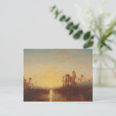 Khartoum, Coucher De Soleil - Félix Ziem Postkarte (Stehend Vorderseite)