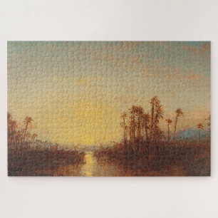 Khartoum, Coucher De Soleil - Félix Ziem Puzzle