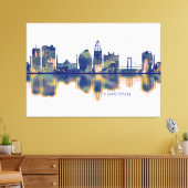 Khartoum Skyline Leinwanddruck (Insitu (Wohnzimmer))