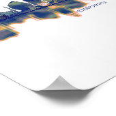 Khartoum Skyline Poster (Ecke)