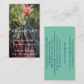 KHarvill KUNST - Kunst-Amerika-Visitenkarten Visitenkarte (Vorne/Hinten)