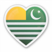 Khasmir Liebe Icon Sticker (Vorderseite)