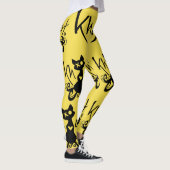 Khat Logo-Leggings GELB Leggings (Rechts)