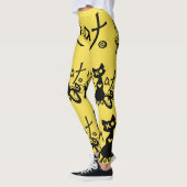 Khat Logo-Leggings GELB Leggings (Links)