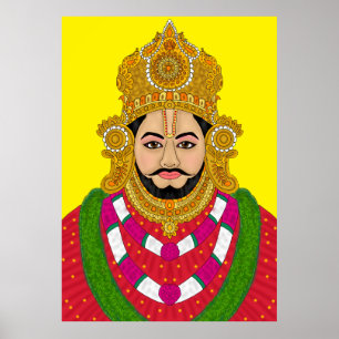 Khatoo Shyam Ji Schreibwaren Poster