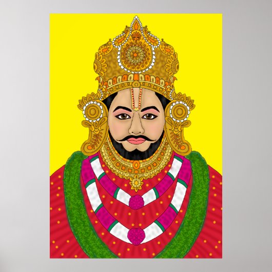 Khatoo Shyam Ji Schreibwaren Poster (Vorne)