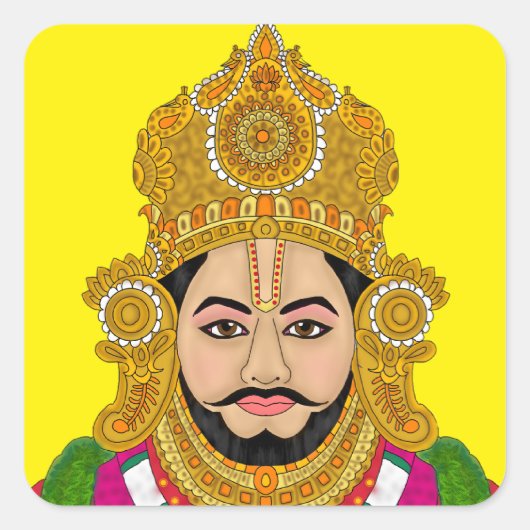 Khatoo Shyam Ji Sticker (Vorderseite)