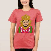 Khatoo Shyam T-Shirt Tri-Blend Shirt (Vorderseite)
