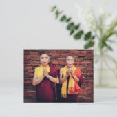 Khenpo Rinpoches Postcard 1 Postkarte (Stehend Vorderseite)