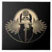 Kherpi Gott der aufsteigenden Sonne, Altes Ägypten Fliese (Vorderseite)