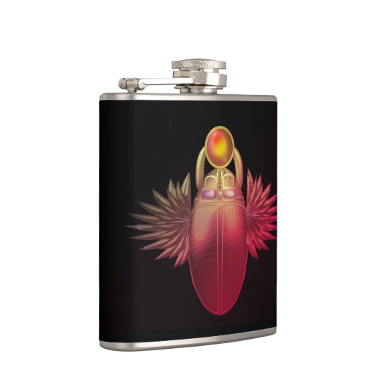 Kherpi Gott der aufsteigenden Sonne, Scharfkäfer. Flachmann (Rechts)