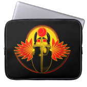 Kherpi Gott der aufsteigenden Sonne, Scharfkäfer. Laptopschutzhülle (Vorderseite)