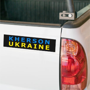 Kherson ist die Ukraine Autoaufkleber