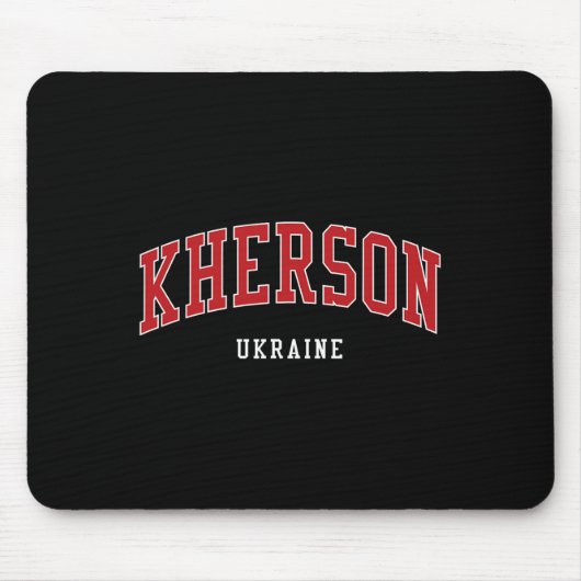 Kherson Ukraine Hochschule Universitätsstil Mousepad (Vorne)