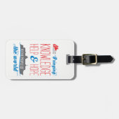 KHH Schiffs-Gepäckanhänger Gepäckanhänger (Vorderseite horizontal)