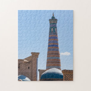 Khiva, Usbekistan - Islam-Khodja-Minarett Puzzle