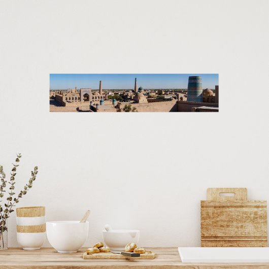 Khiva - Usbekistan Poster (Küche)