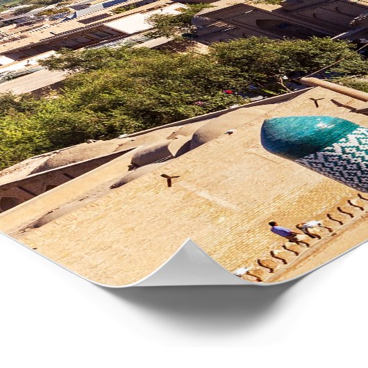 Khiva - Usbekistan Poster (Ecke)