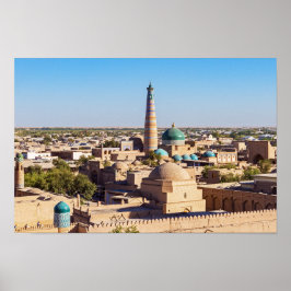 Khiva - Usbekistan Poster