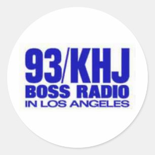 KHJ - 93-KHJ RUNDER AUFKLEBER