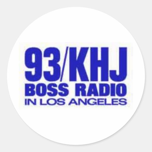 KHJ - 93-KHJ RUNDER AUFKLEBER (Vorderseite)