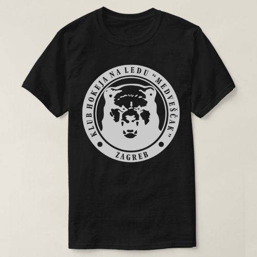 KHL Medveak Zagreb 1 T-Shirt (Design vorne)