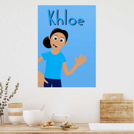 Khloe Williams Poster (Küche)