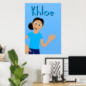 Khloe Williams Poster (Heimbüro)