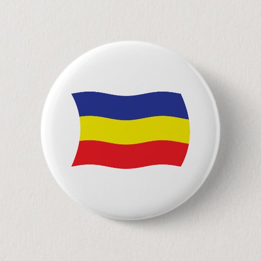 Khmer Kampuchea Krom Flag Button (Vorderseite)