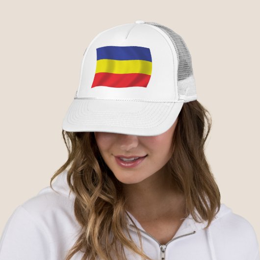 Khmer Kampuchea Krom Flag Hat Truckerkappe (Beispiel)