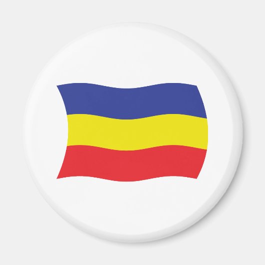 Khmer Kampuchea Krom Flag Magnet (Vorne)