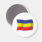 Khmer Kampuchea Krom Flag Magnet (Vorderseite/Rückseite)